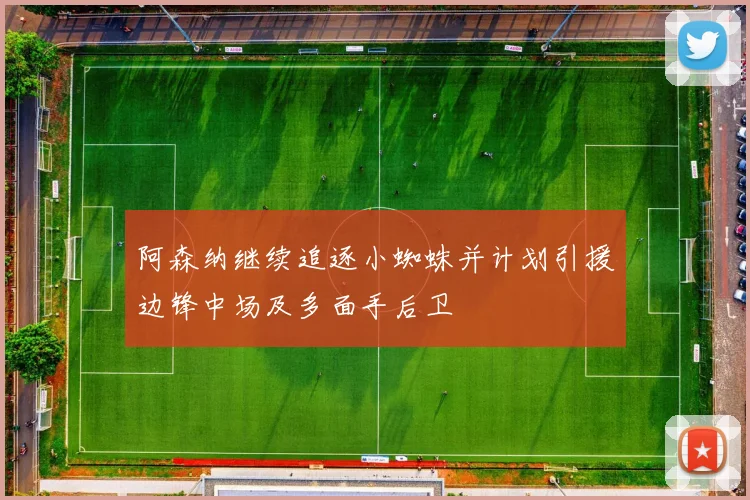 阿森纳继续追逐小蜘蛛并计划引援边锋中场及多面手后卫